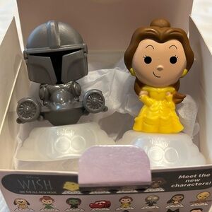 Disney 100 Happy Meal Collector Characters box 09 Belle & The Mandalorian